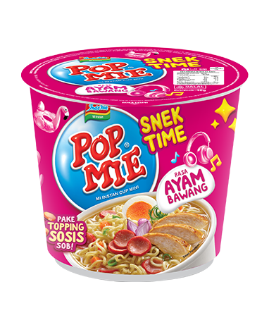 pop mie snek rasa ayam bawang
